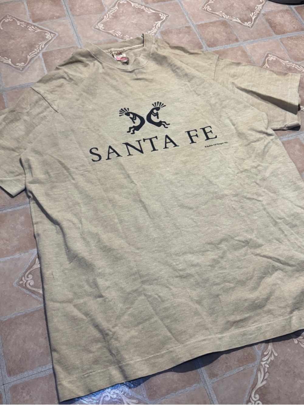 Vintage 1993 Santa Fe Kokopelli T-Shirt - Made in USA - Single Stitch XL